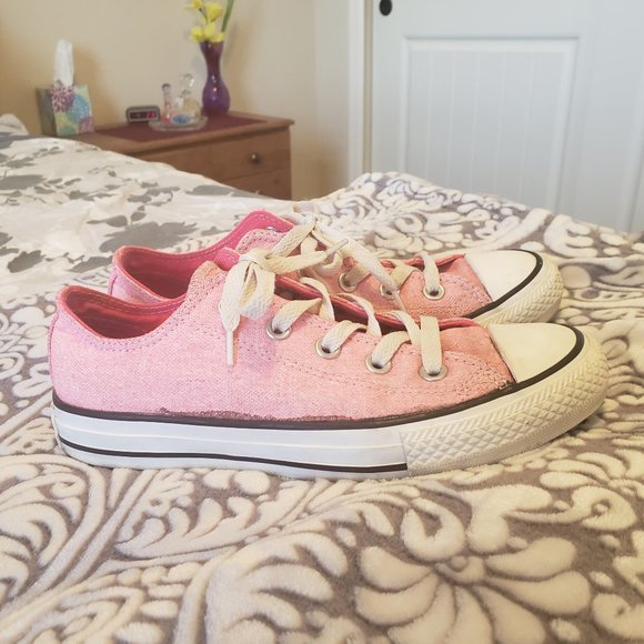😁HP✌Converse All-Star  Pink Sneakers - Picture 2 of 6